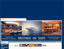Tablet Screenshot of meetingsonships.vacationport.net