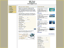 Tablet Screenshot of abctravel.vacationport.net