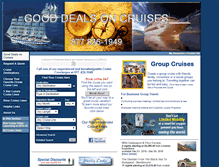 Tablet Screenshot of gooddealsoncruises.vacationport.net