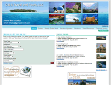 Tablet Screenshot of gandstravel.vacationport.net