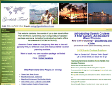 Tablet Screenshot of goodrichtravel.vacationport.net